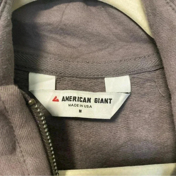 American Giant  full zip sweatshirt - Picture 6 of 8